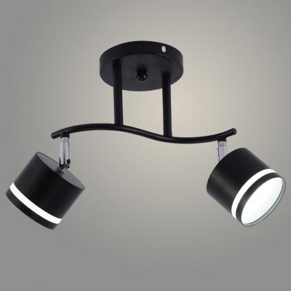 Люстра XI4503/2 BK+CR черный/хром 2х15W GX53 d340 h250, HN25